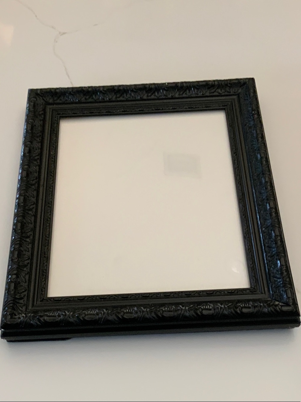 Ornate Black Decorative Picture Frame - Classic Home Accent